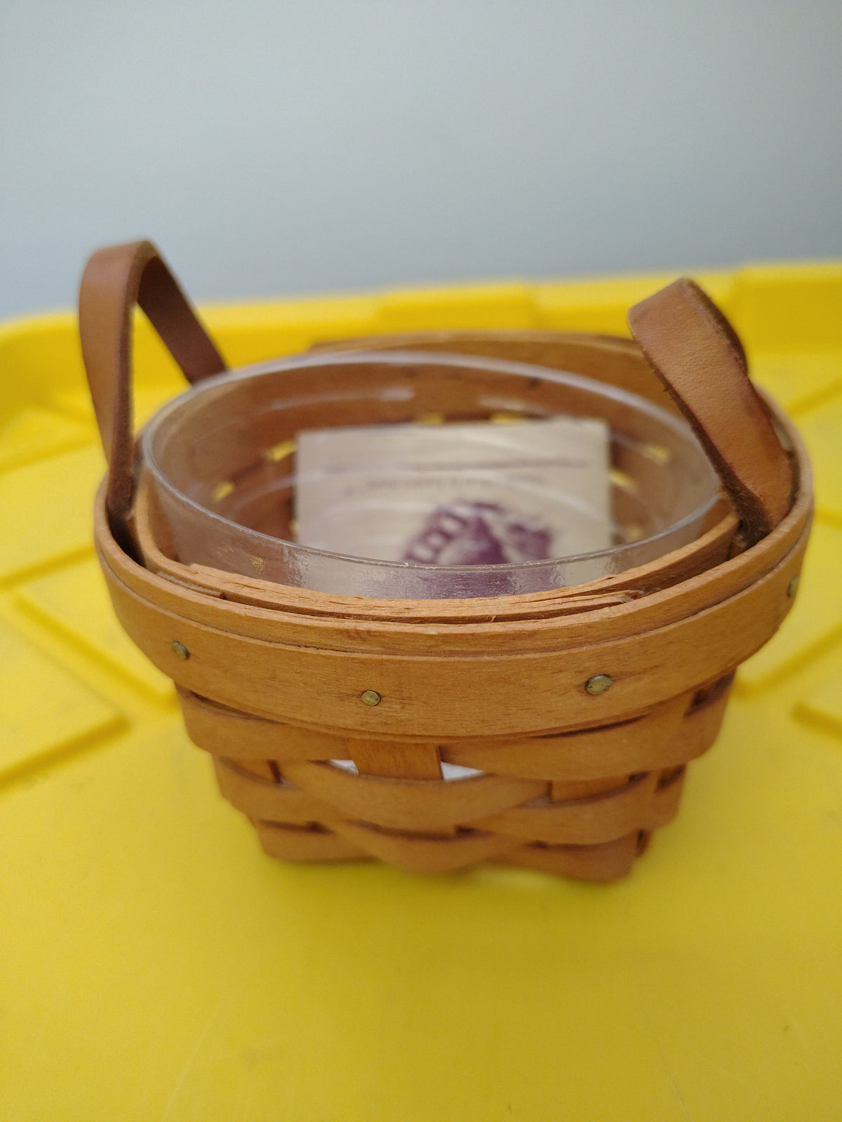 Longaberger Thyme basket