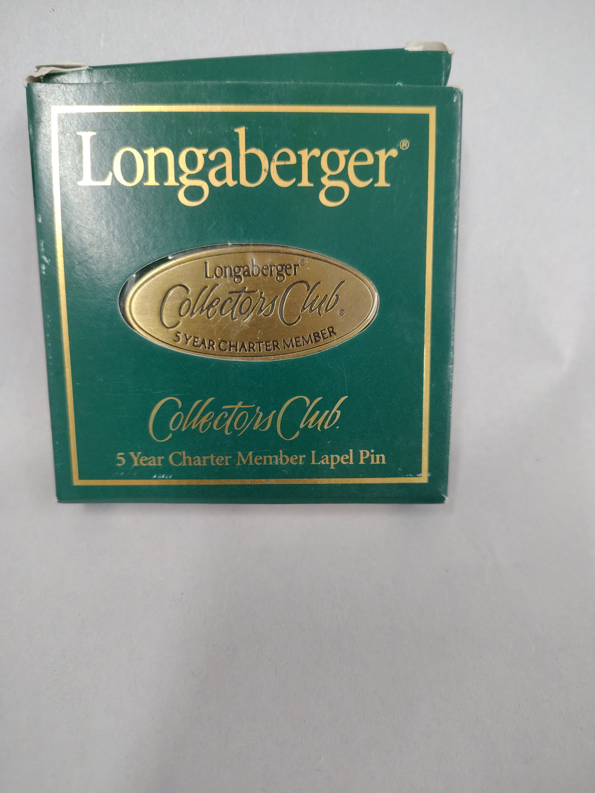 Longaberger Collectors Club 5 year pin