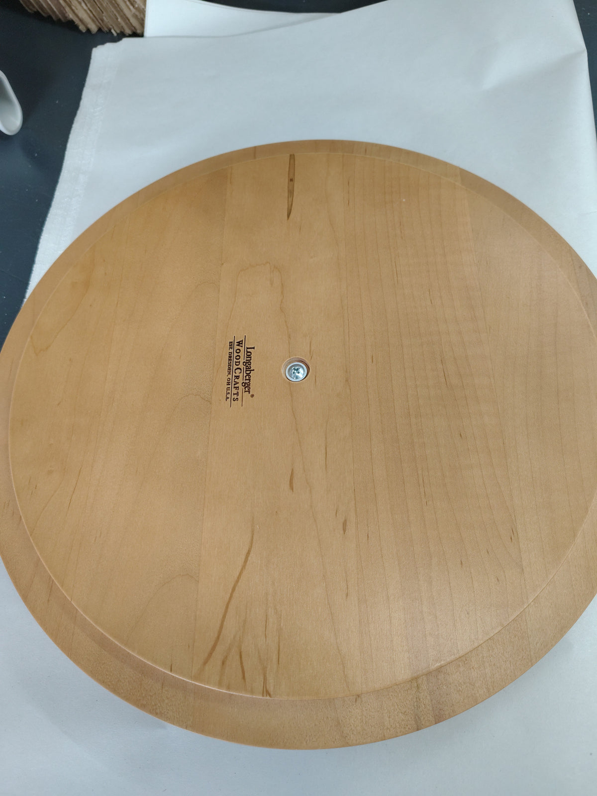 Longaberger 12" round lid