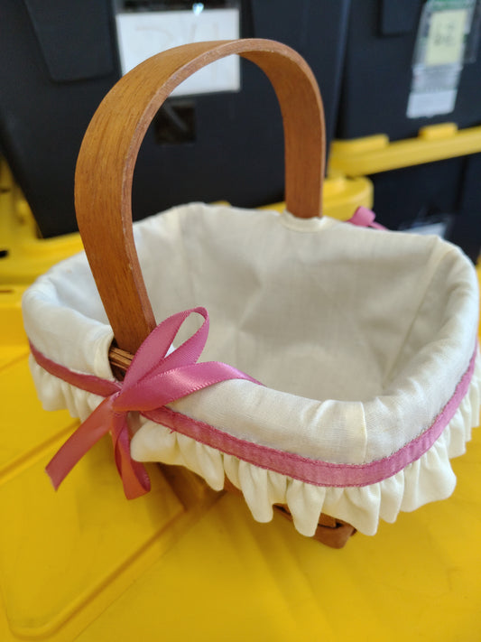 Longaberger Mother's Day basket with liner