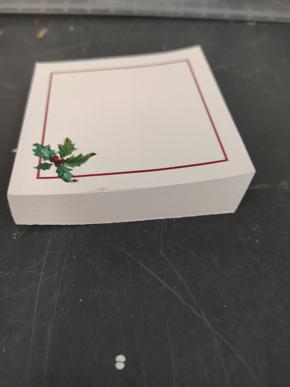 Longaberger Holly post it notes