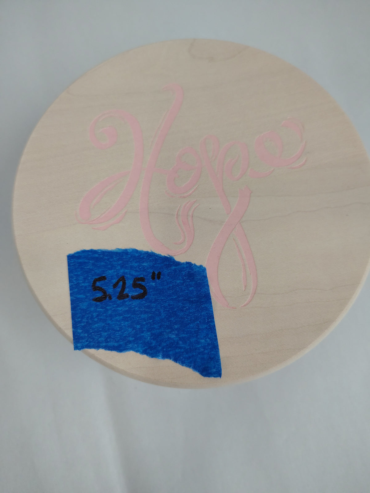 Longaberger ww HOPE 5.25" lid