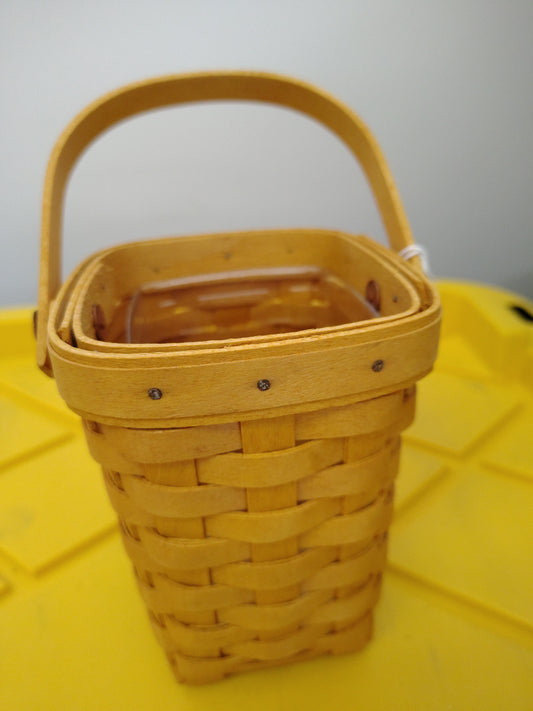 Longaberger Horizon of Hope 1998 basket with protector