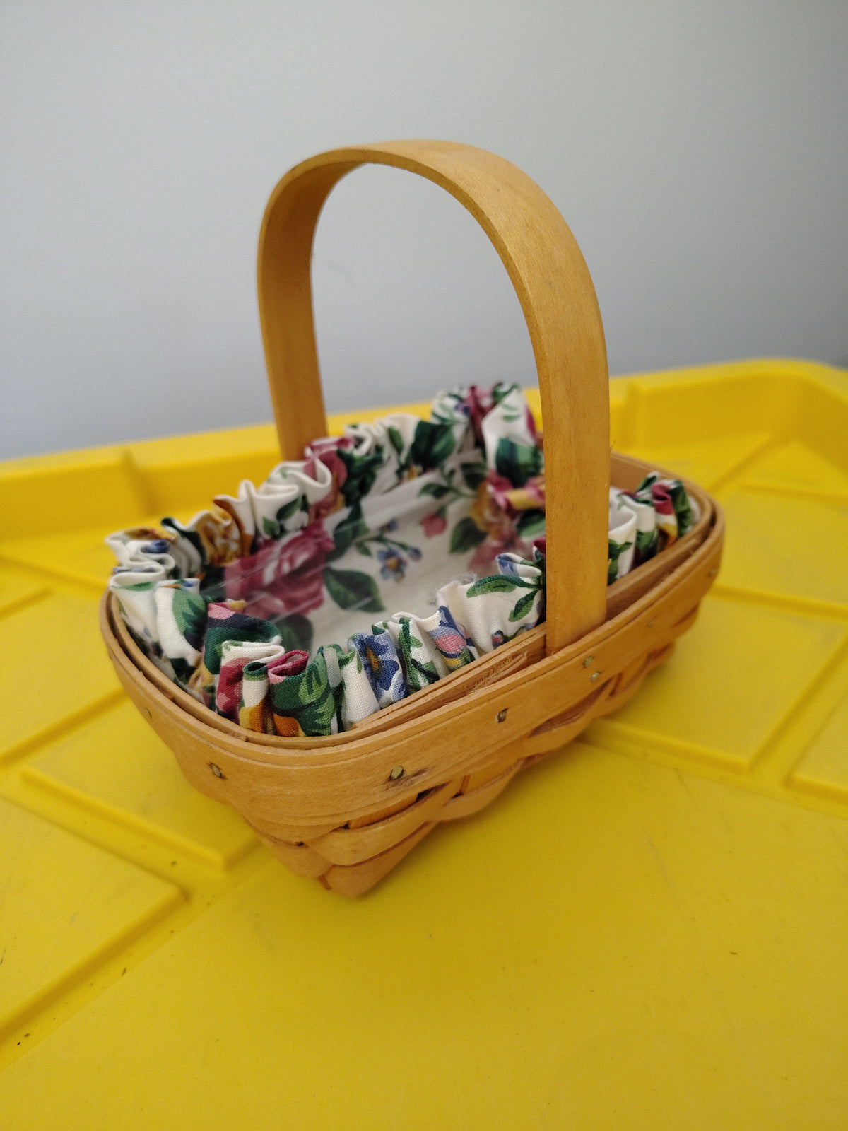 Longaberger Horizon of Hope basket with liner and protector