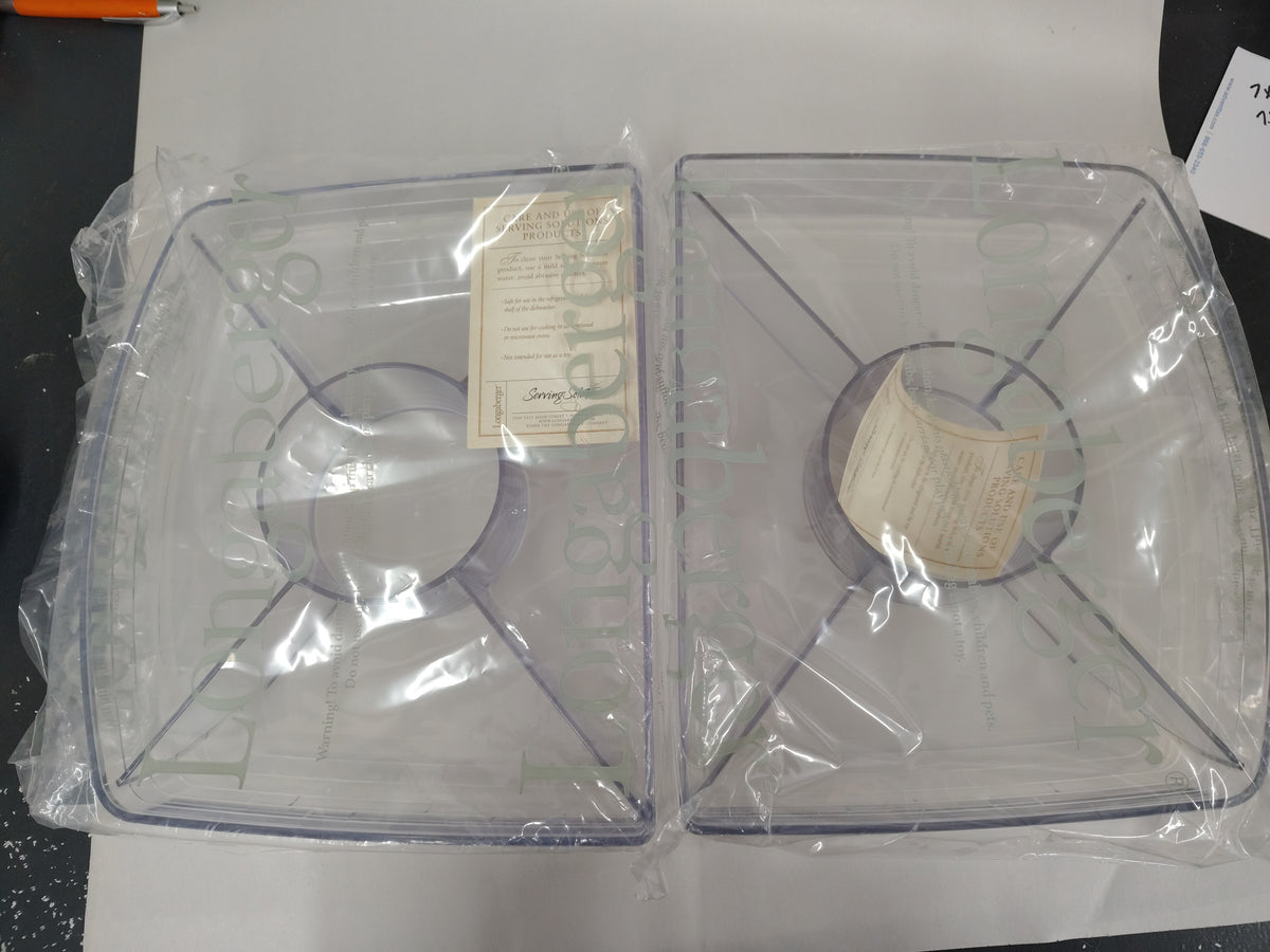 #43281 piece hard serving protector sets with lids