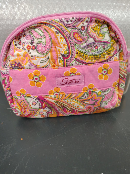 Longerberger Sisters Make -Up bag in Pink Passion
