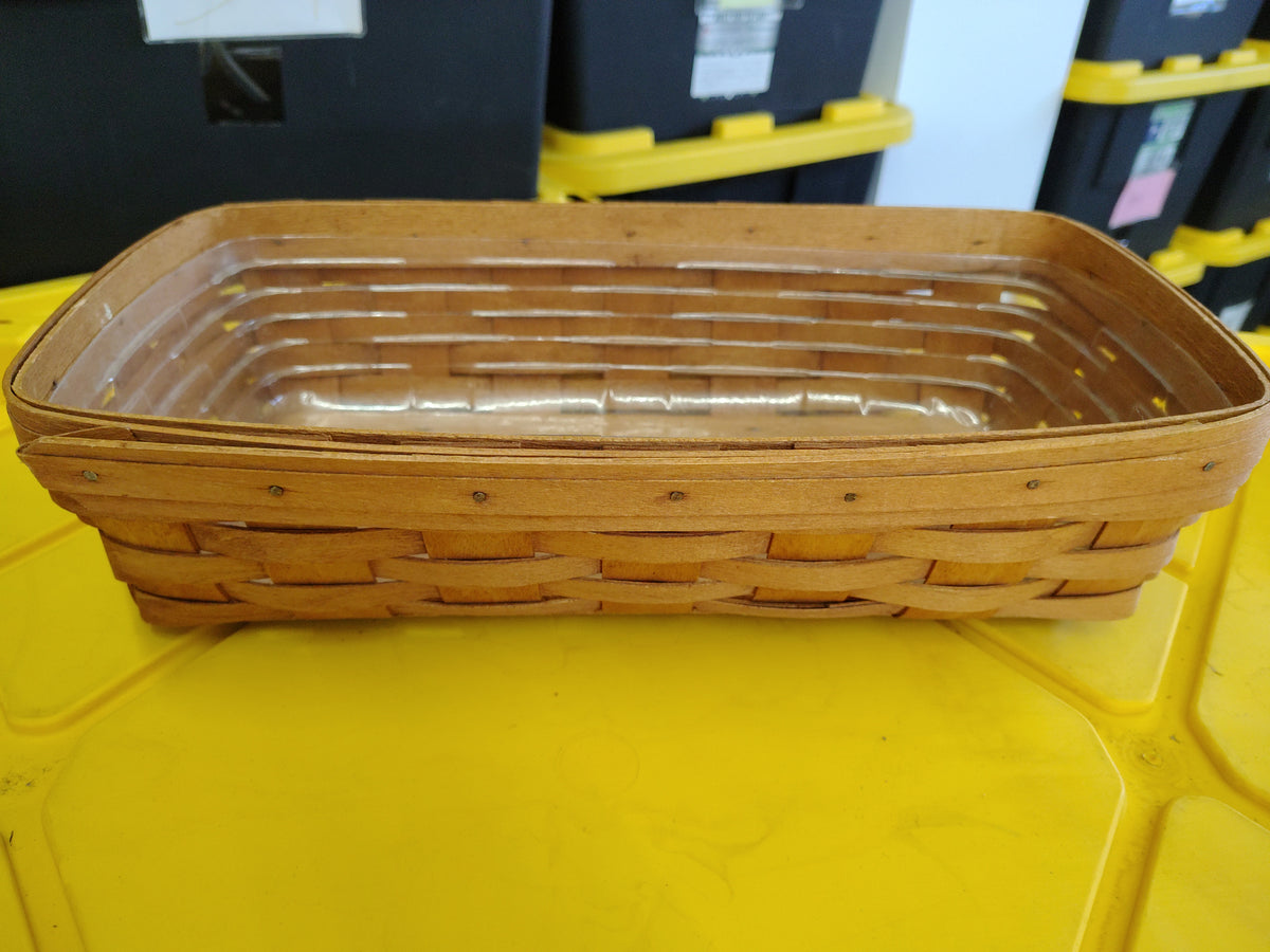 Longaberger Bread basket with protector