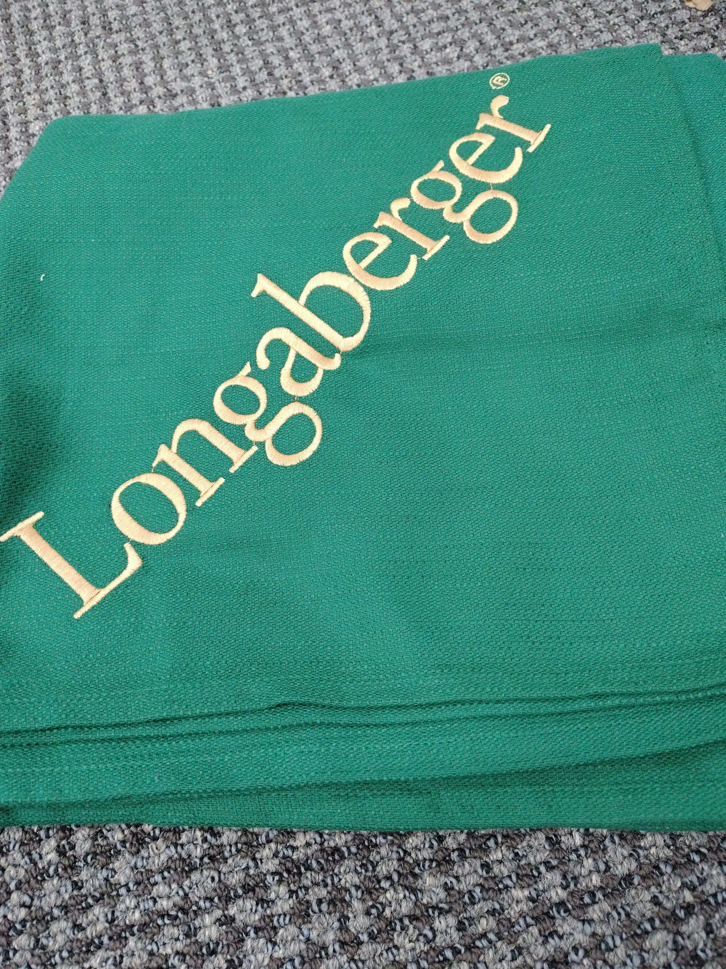 Longaberger 56x50 tablecloth in Ivy