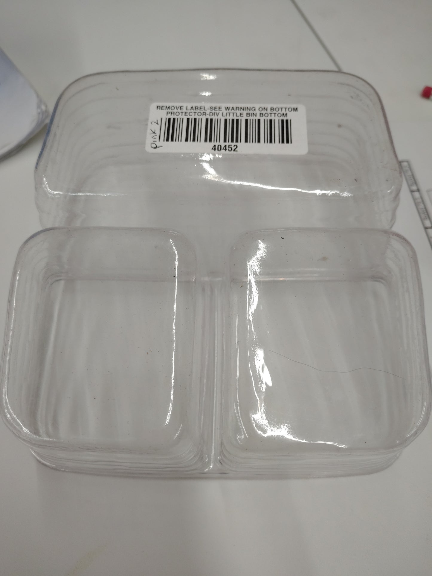 #40452 Longaberger Divided Little Bin bottom Protector
