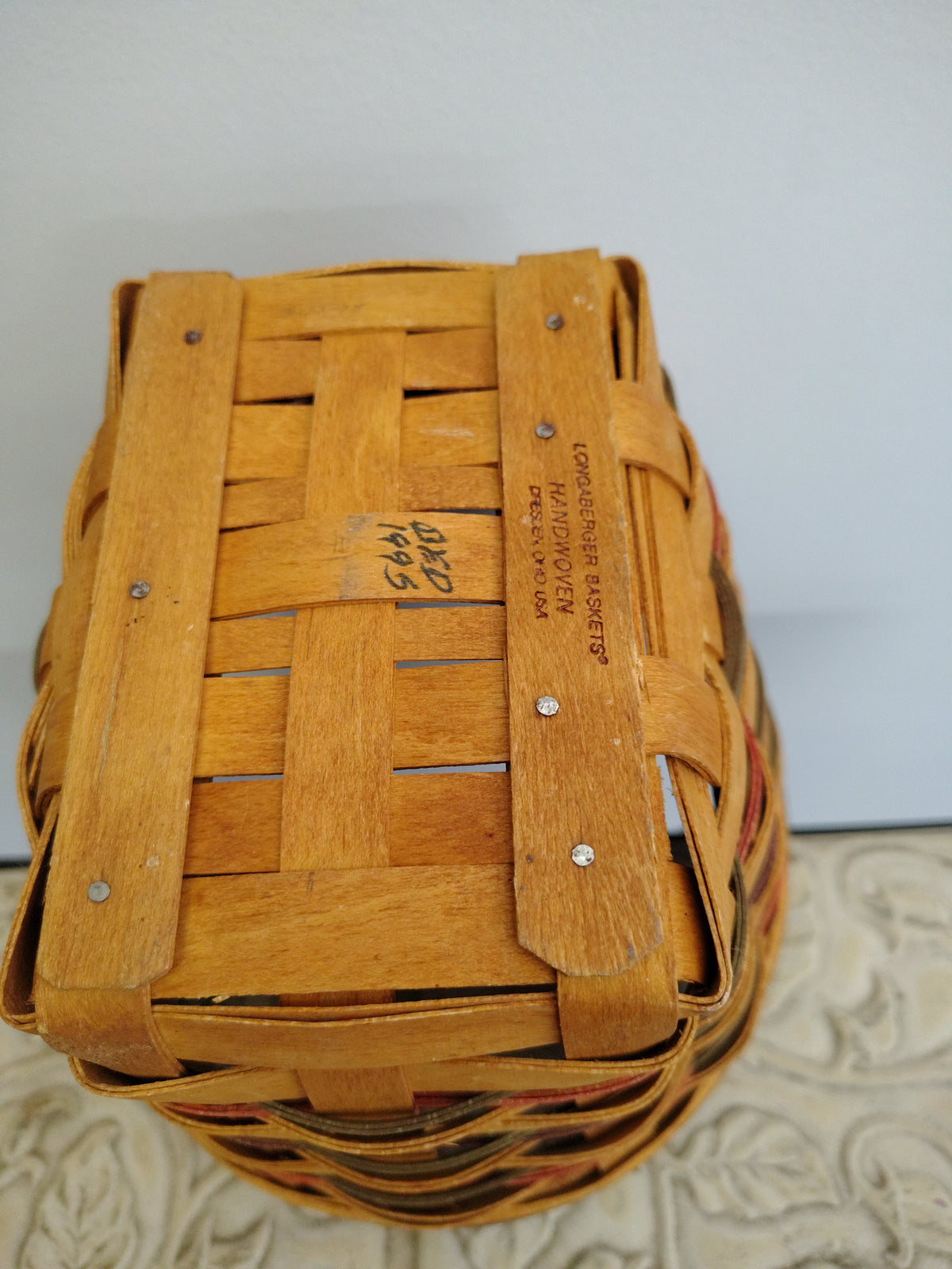 Longaberger 1993 Easter basket
