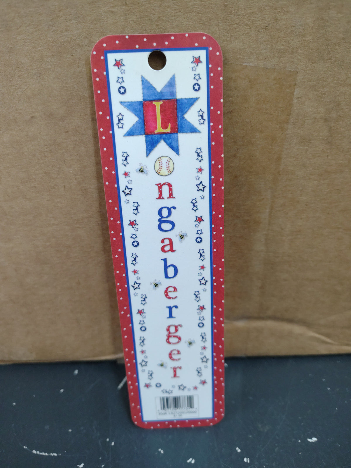 Longaberger bookmarks