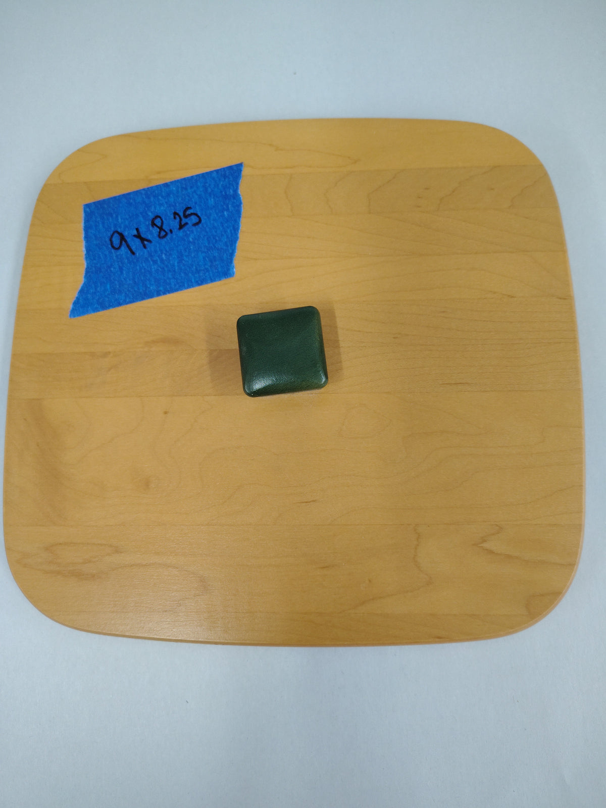 Longaberger 9x8.25 with green knob lid