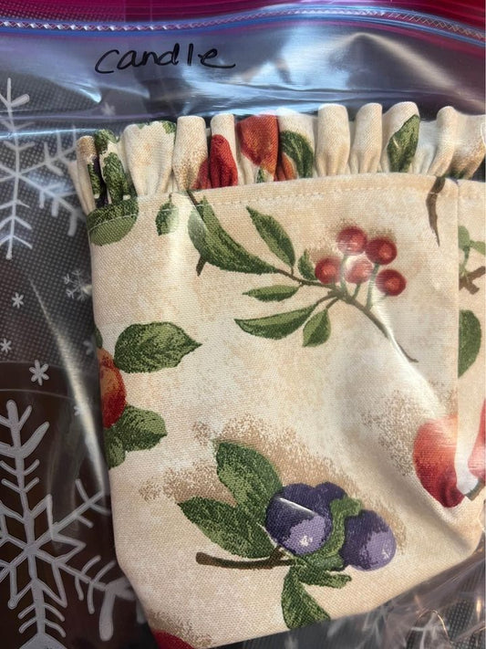 Longaberger Candle Liner in Fruit Medley