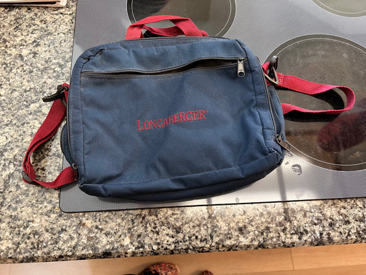 Longaberger blue bag