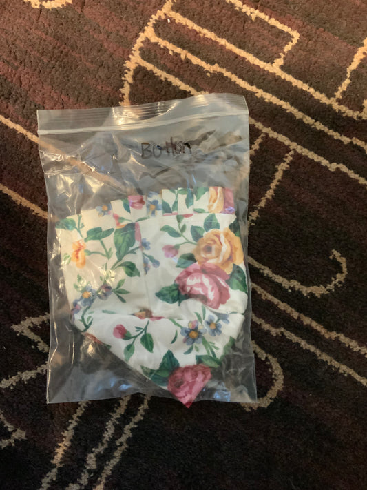 Longaberger button liner in garden splendor