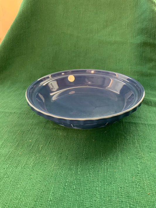 Longaberger cornflower pie plate