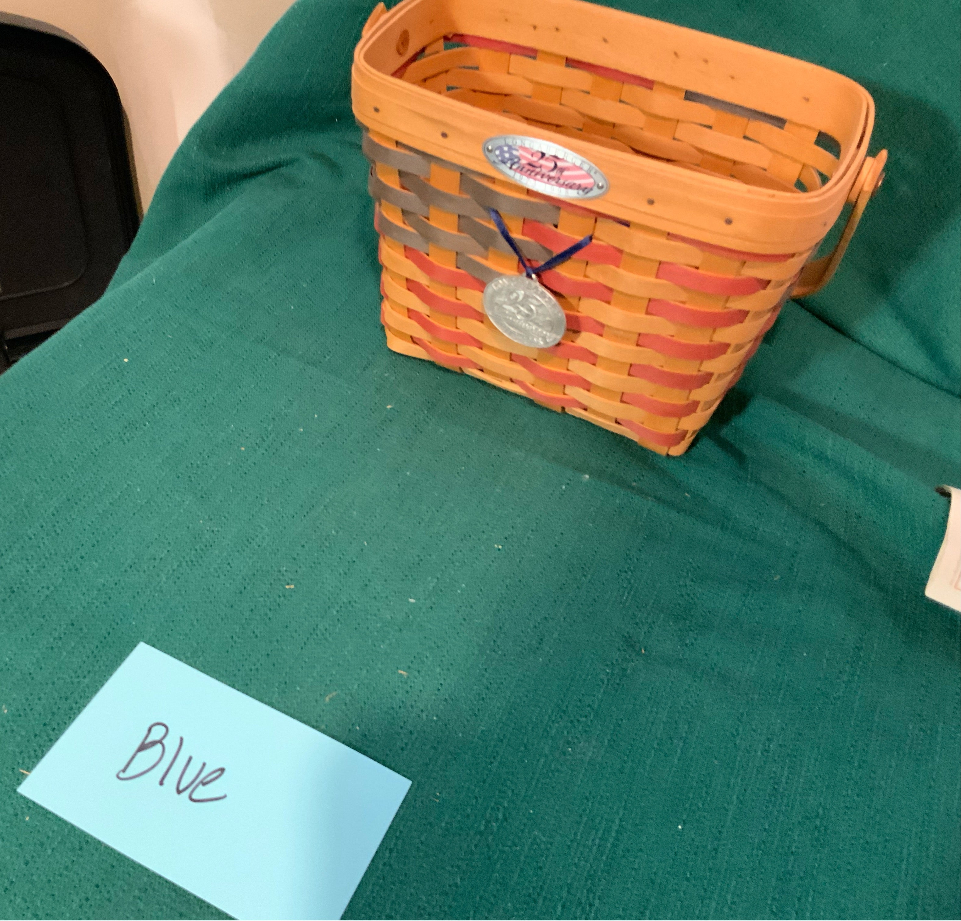 Longaberger 25th anniversary basket Bonkers 4 Baskets