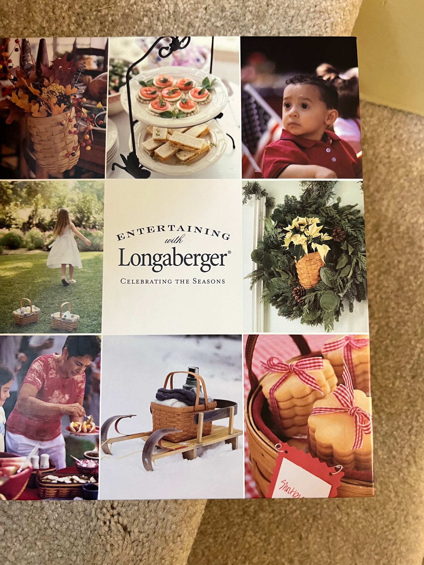 Longaberger entertaining book