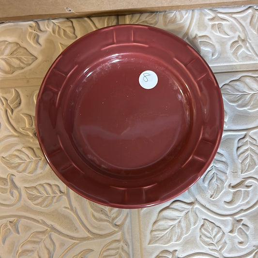 Longaberger paprika bread and butter plate fair condition