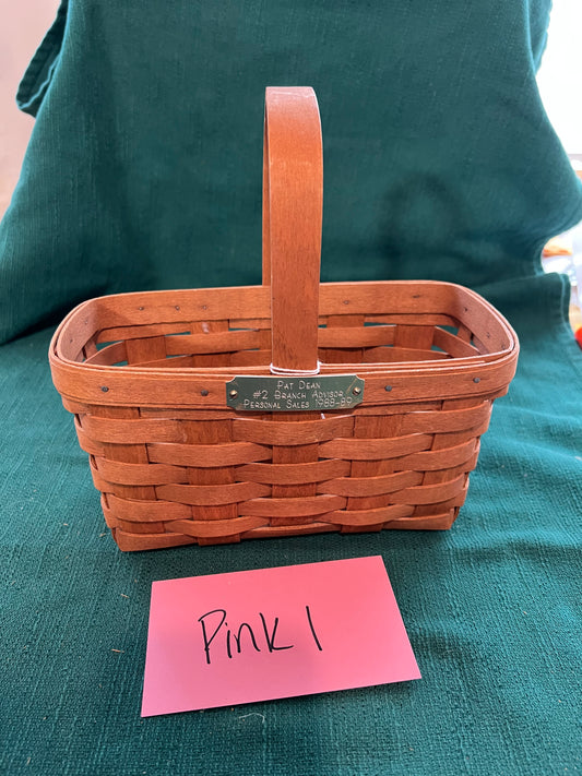 Longaberger branch advisor award  candle basket