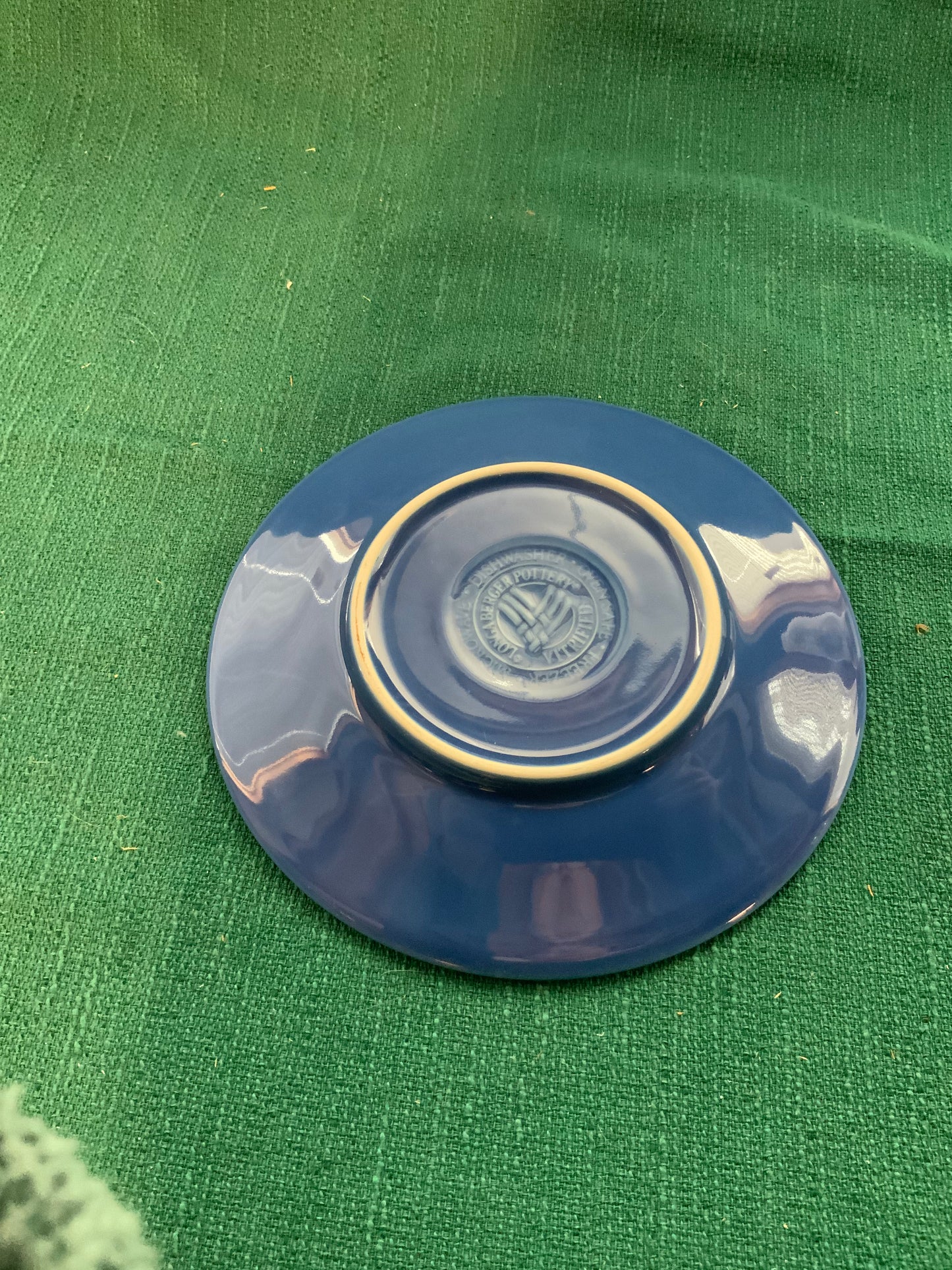 Longaberger cornflower saucer