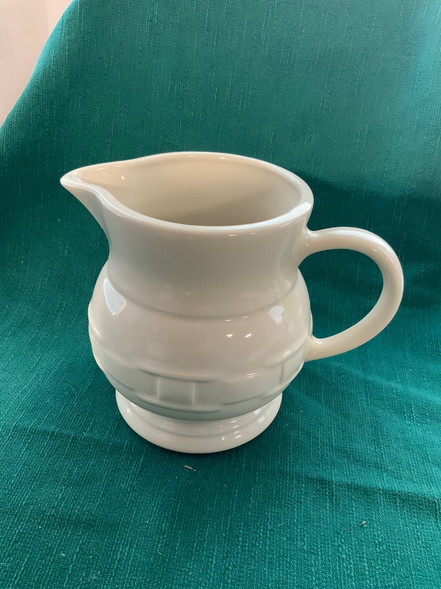 Longaberger ivory 2 quart pitcher