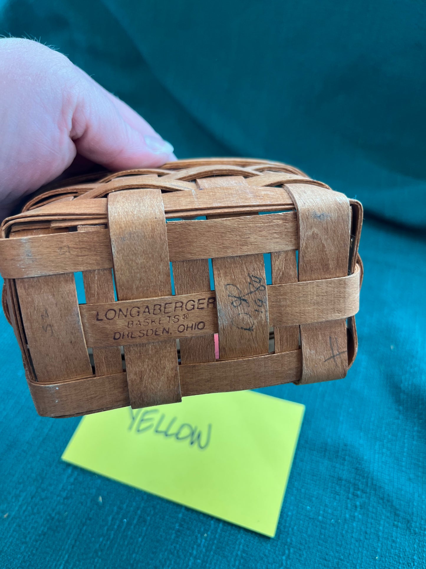 Longaberger Small key basket