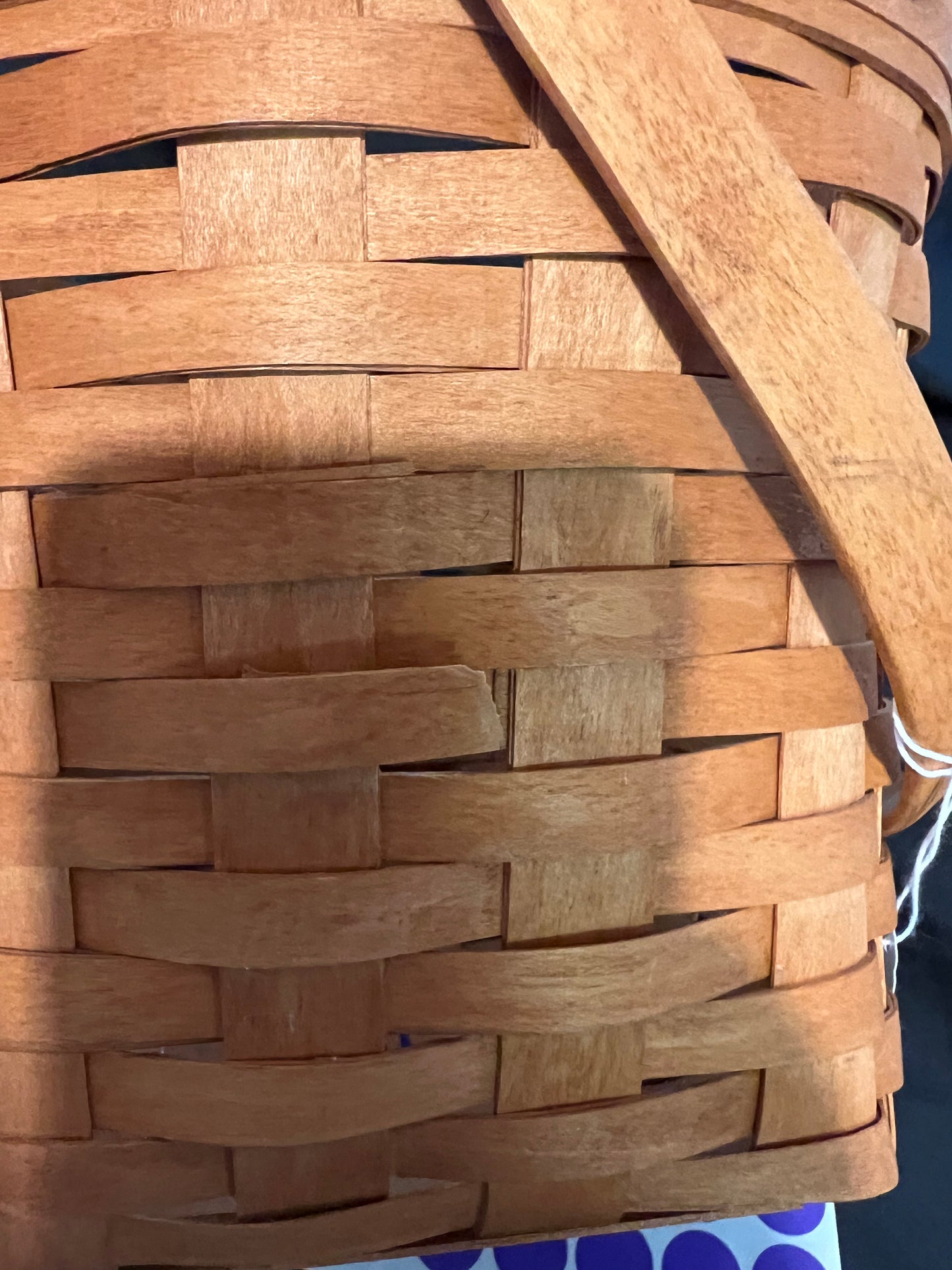 Longaberger Measuring Basket (has a splint break)