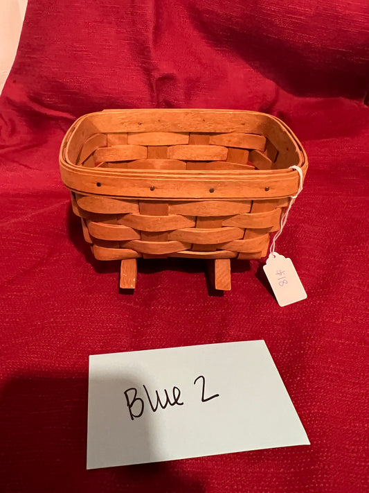 Longaberger Small cradle basket