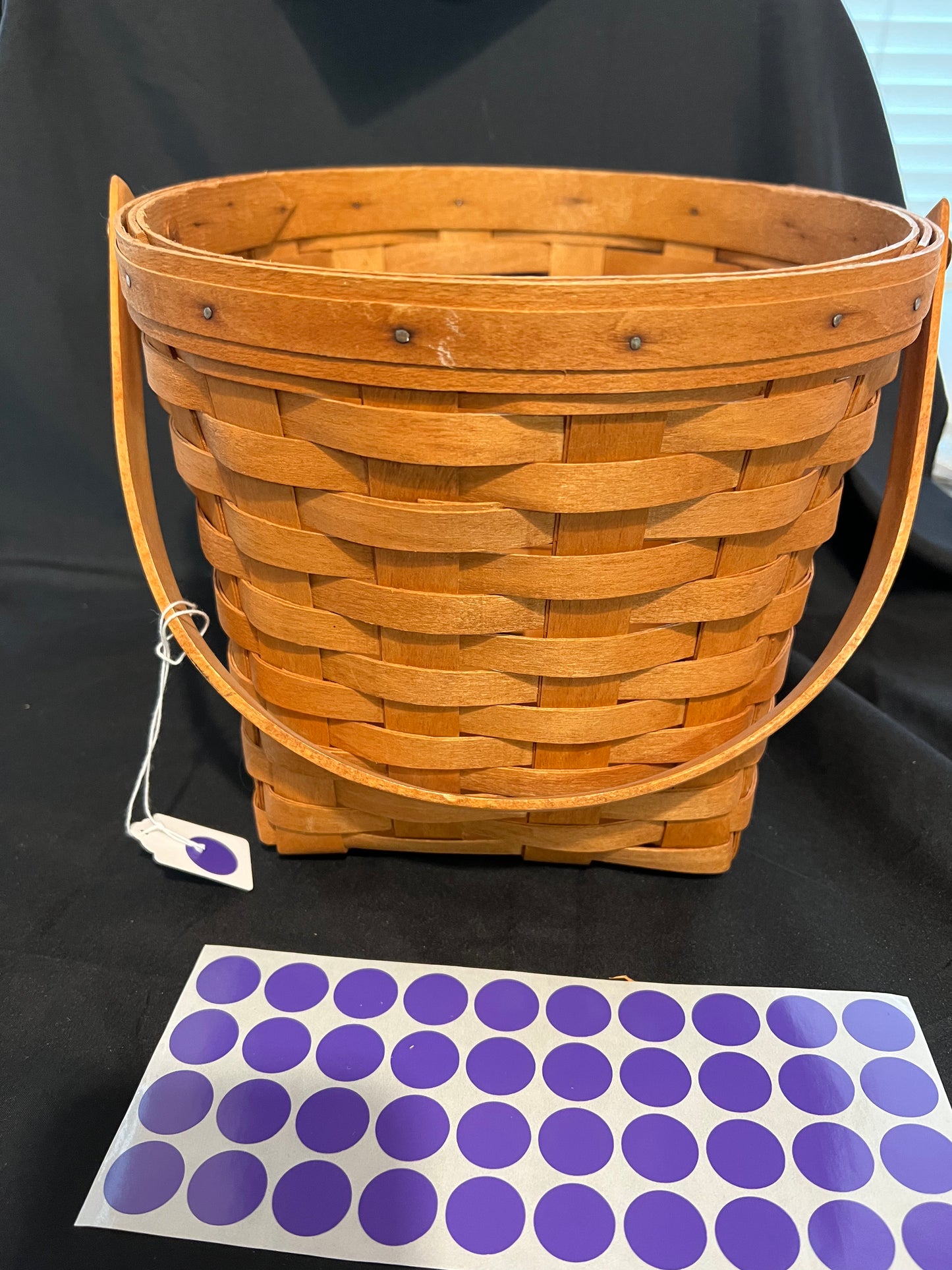 Longaberger Measuring Basket (has a splint break)