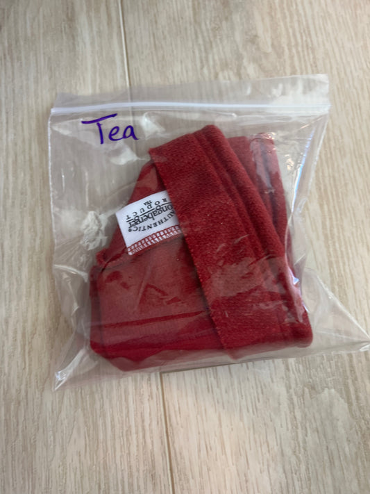 Longaberger tea liner in paprika