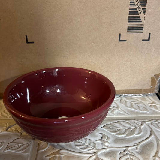 Longaberger paprika small cereal bowl