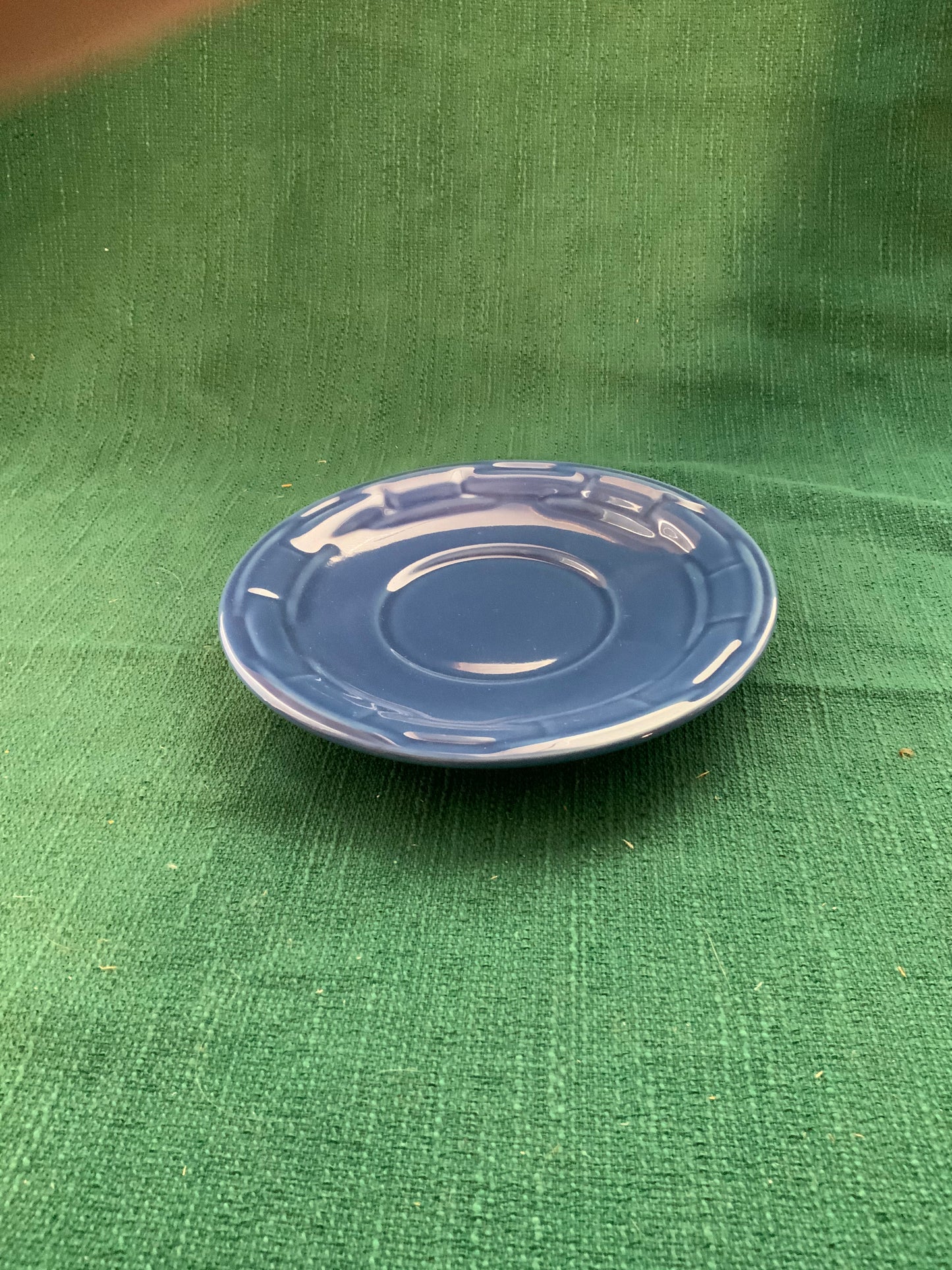 Longaberger cornflower saucer