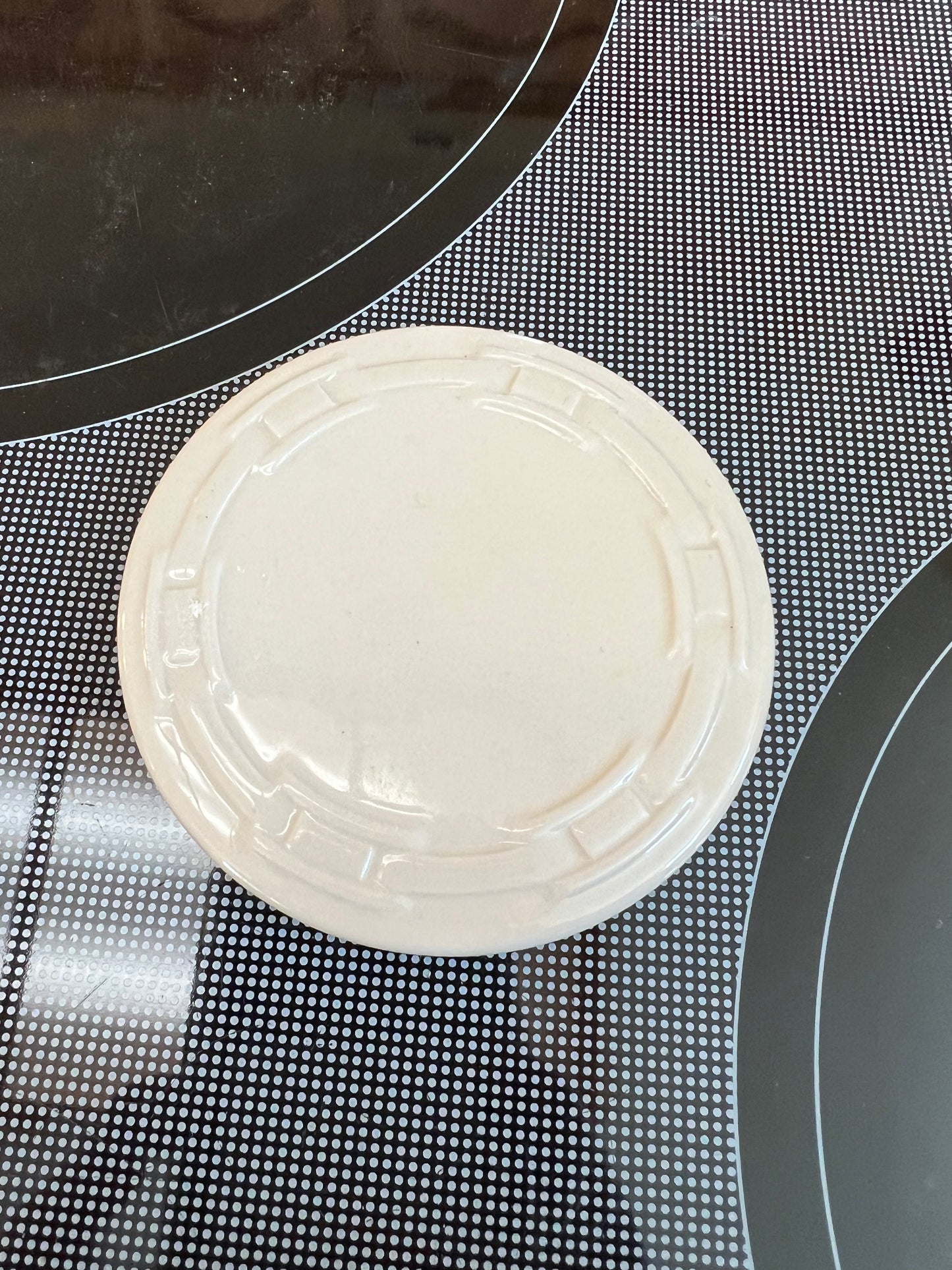 Longaberger mug cover in ivory