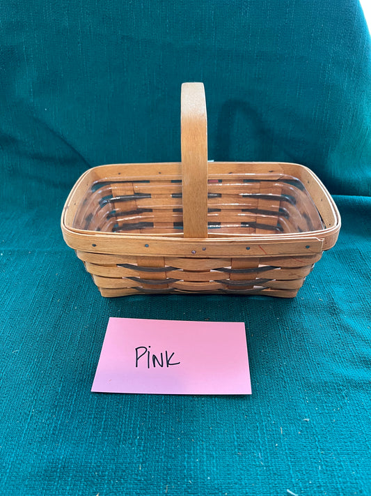 Longaberger homestead basket with protector